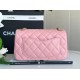 CHANEL 23K Gold Ball CF MINI Pink Blue