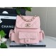 Chanel 23K dynamite Duma backpack cherry blossom powder