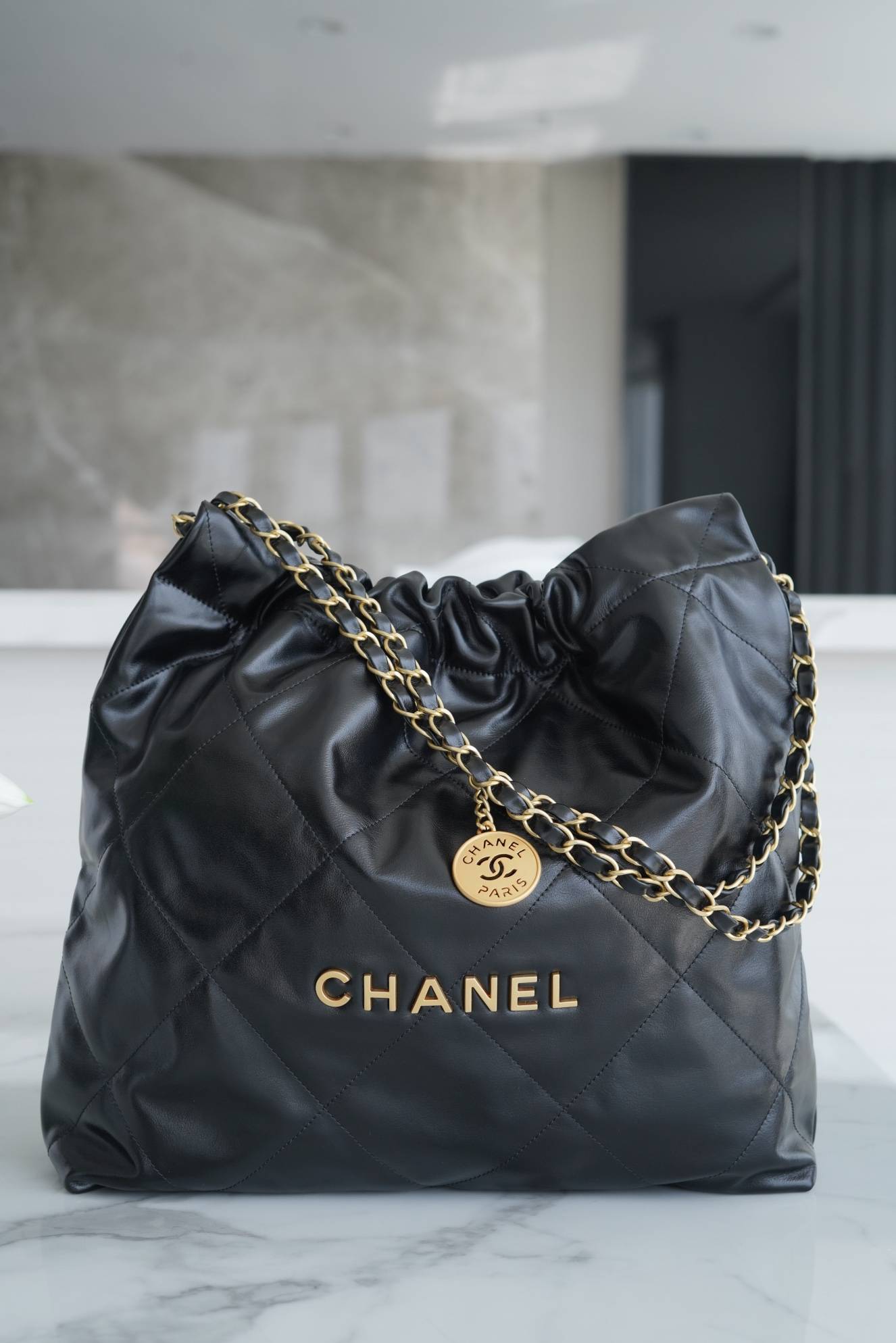 Chanel 22P Cow Leather Medium Handbag