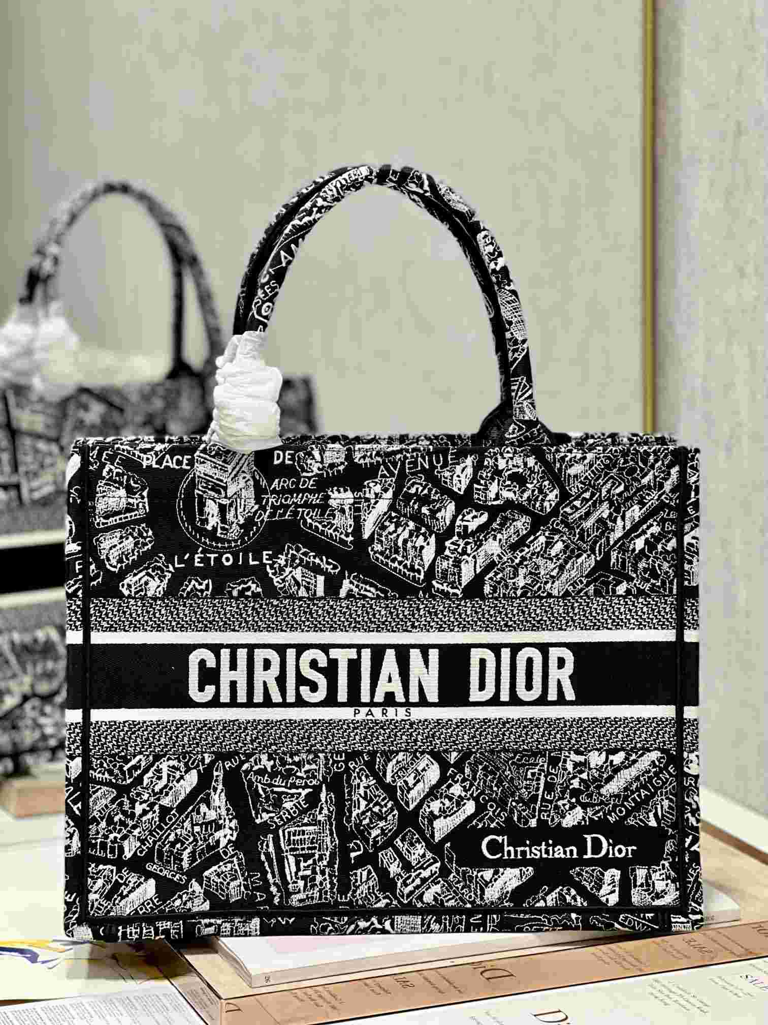 DIOR Medium Book Tote Handbag