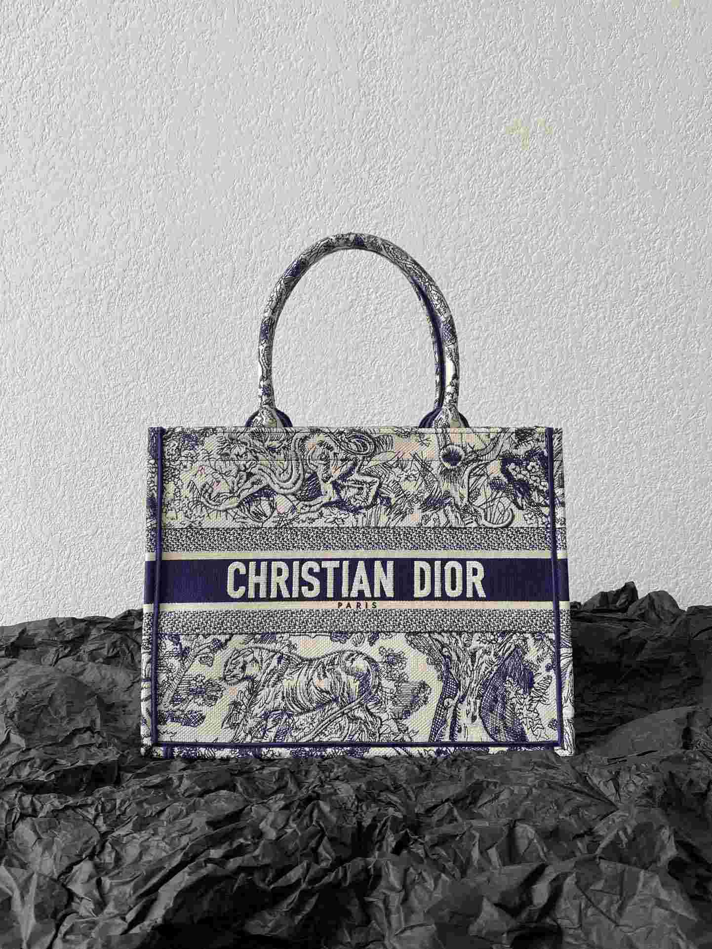 DIOR Medium Book Tote Handbag