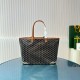 Goyard Saint Louis MM Tote bag（Black Brown）