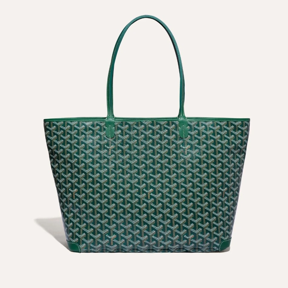 Goyard Saint Louis MM Tote bag（Black Brown）