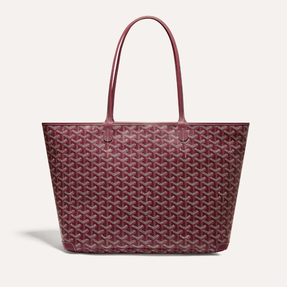 Goyard Saint Louis MM Tote bag（Black Brown）