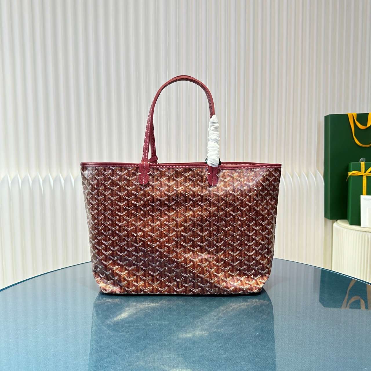 Goyard Saint Louis MM Tote bag（Black Brown）