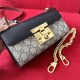 GUCCI Padlock leather bag