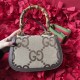 Gucci Bamboo 1947 series double G small bamboo bag