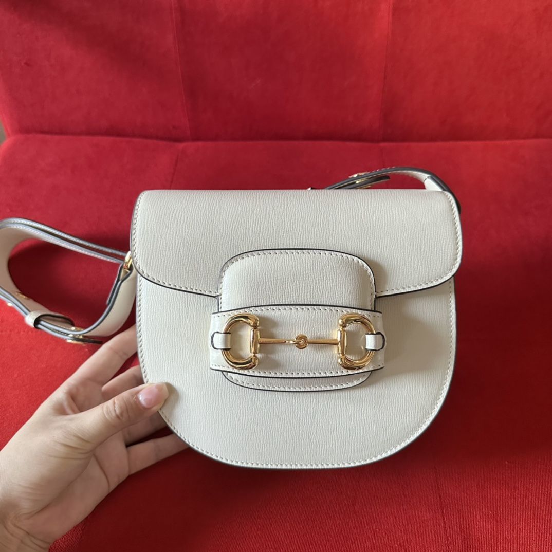 Gucci Horsebit 1955 mini semicircular handbag