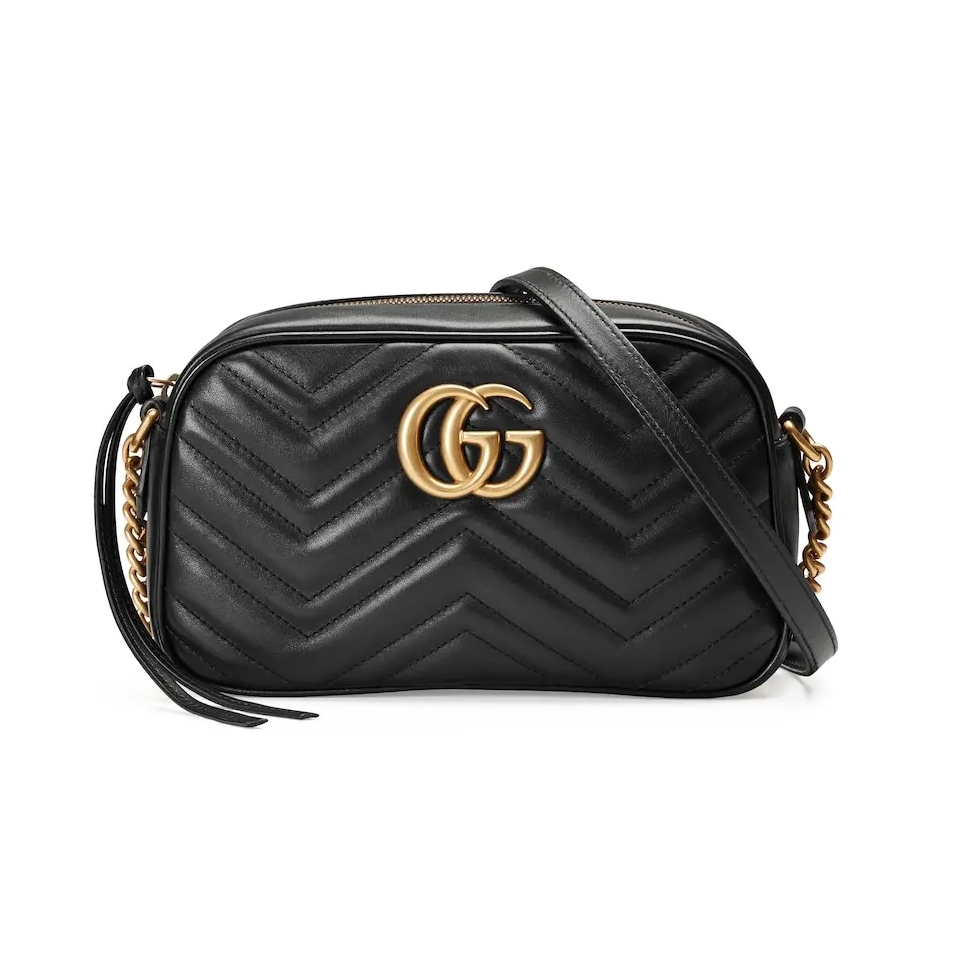 GUCCI Marmont series small quilted shoulder backpack