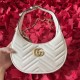 GUCCI Marmont mini handbag with half moon shape