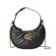 GUCCI Marmont mini handbag with half moon shape