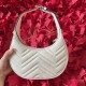 GUCCI Marmont mini handbag with half moon shape