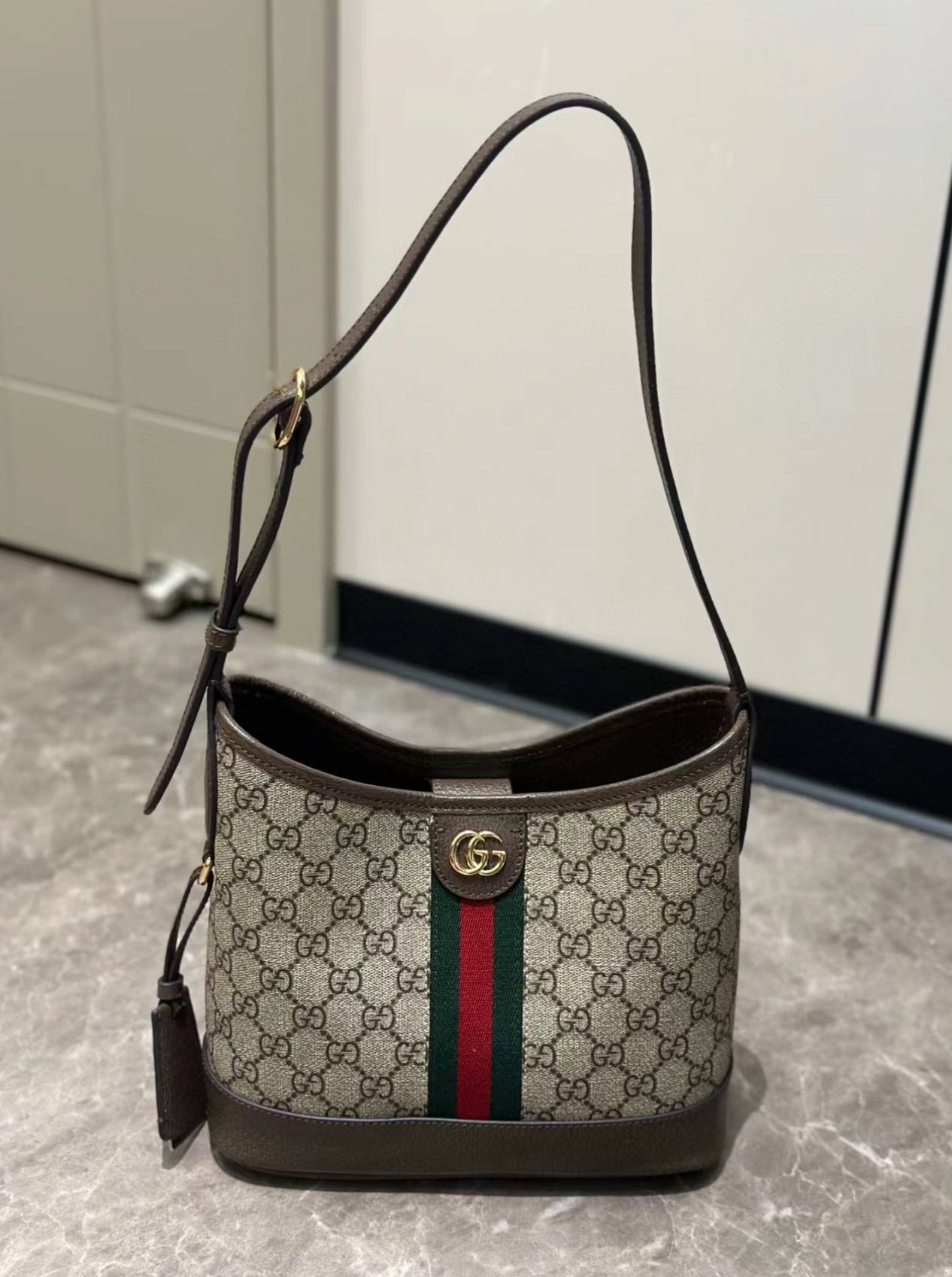 GUCCI Ophidia series GG small shoulder backpack