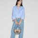 Gucci Horsebit 1955 series baguette small shoulder backpack