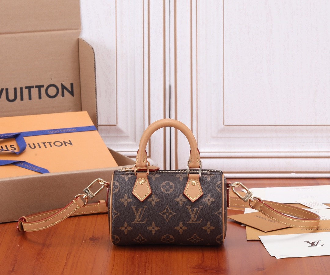 Louis Vuitton NANO SPEEDY handbag