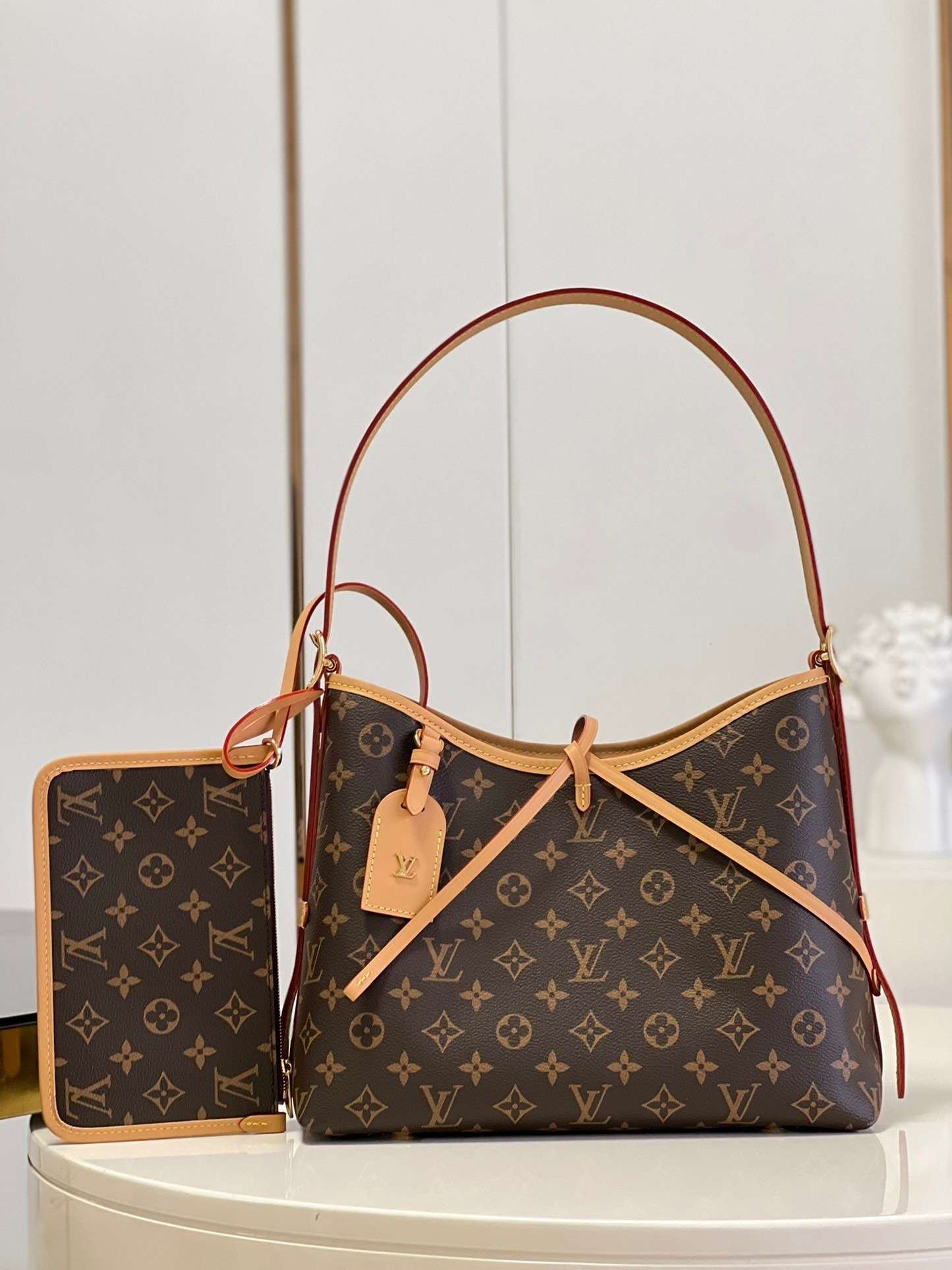 Louis Vuitton CARRYALL PM Handbag