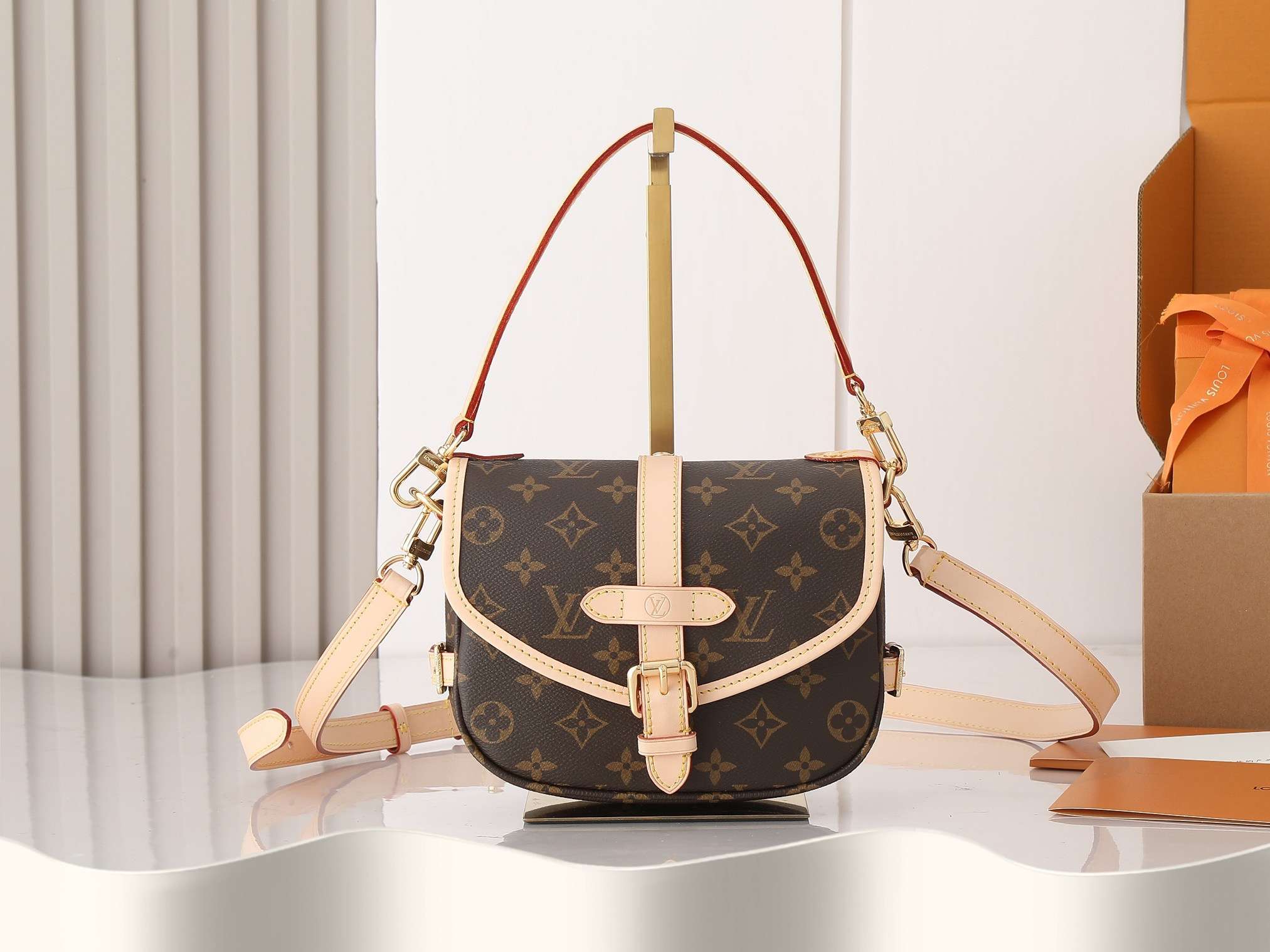 Louis Vuitton SAUMUR BB Handbag