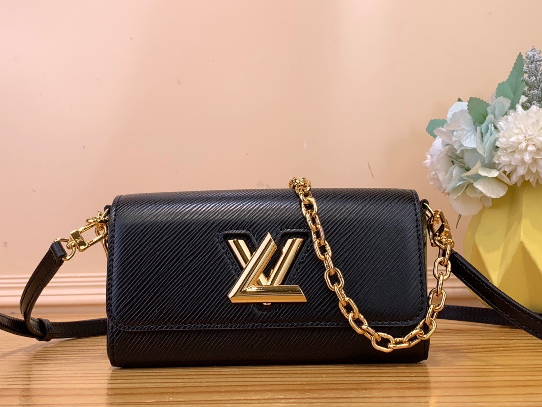 Louis Vuitton TWIST WEST POCHETTE Handbag M83077