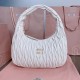 MIUMIU Wander Matelasse Large soft sheep leather Hobo bag