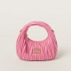 MIUMIU Wander Matelasse soft goat leather mini Hobo bag