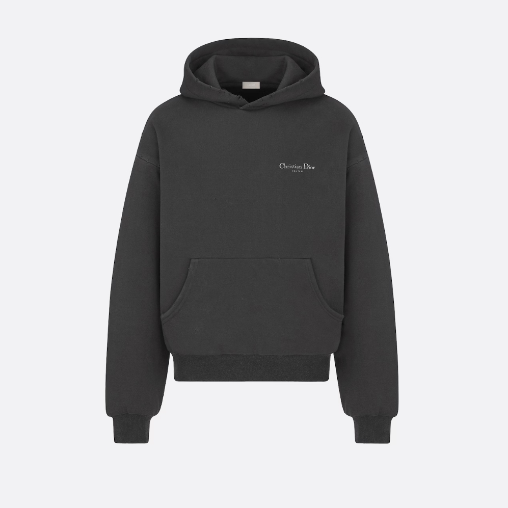 DIOR Couture Hooded Lined Sweatshirt