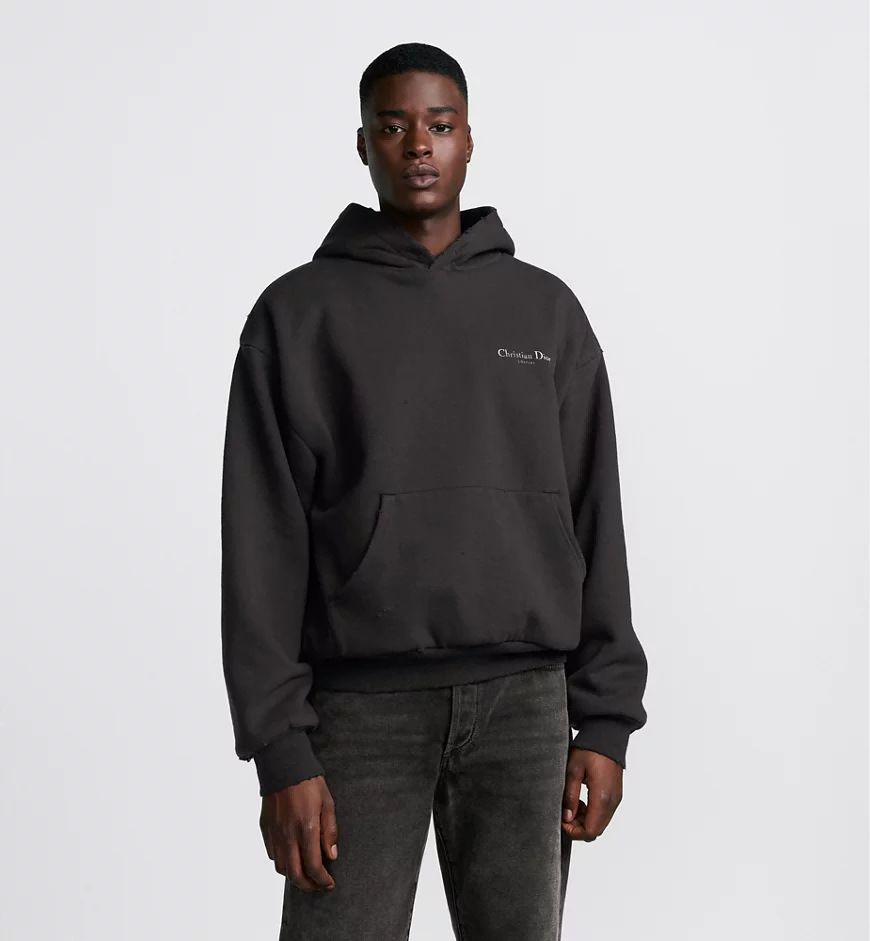 DIOR Couture Hooded Lined Sweatshirt