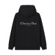 DIOR Couture Hooded Lined Sweatshirt