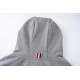 Thom Browne Four-stripe Zip-up Hoodie