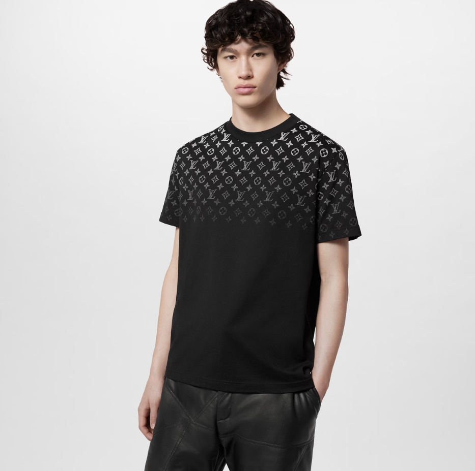 Louis Vuitton Gradient Cotton T-Shirt