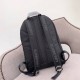 Burberry matte black nylon backpack