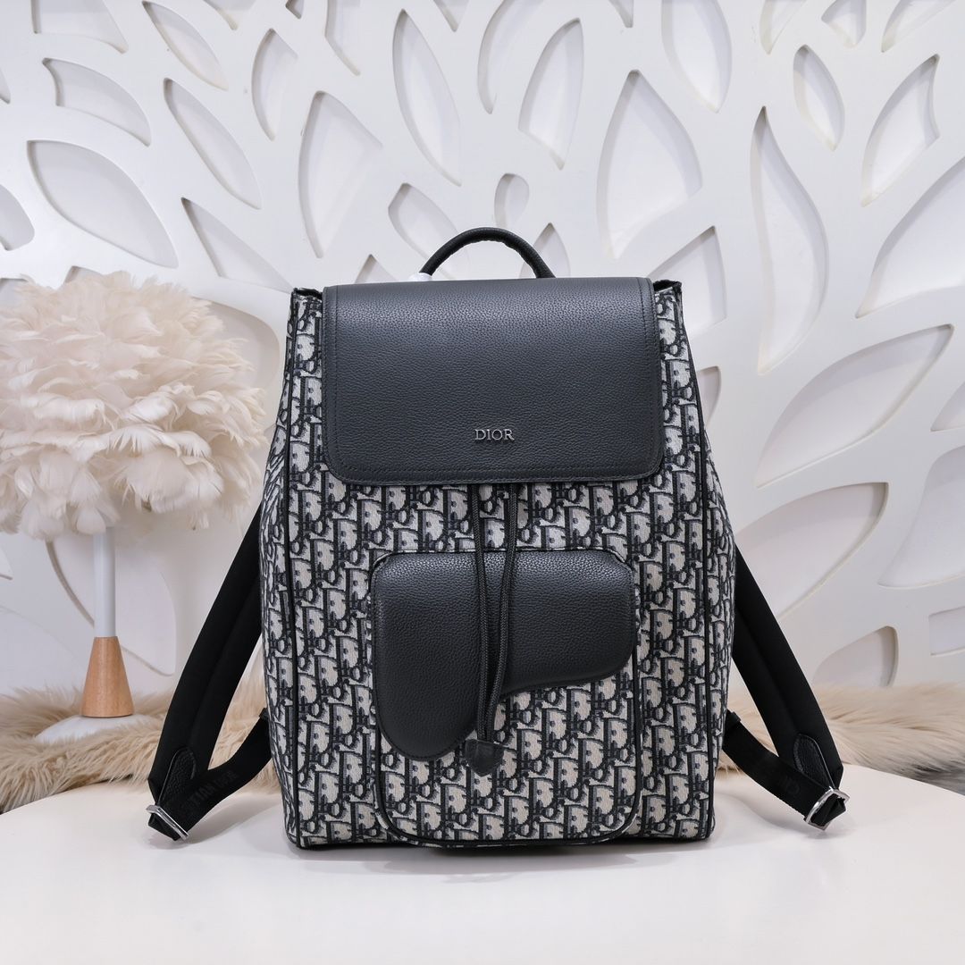 DIOR saddle backpack