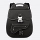 DIOR Gallop black grain backpack