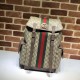 GUCCI Ophidia GG Supreme canvas backpack